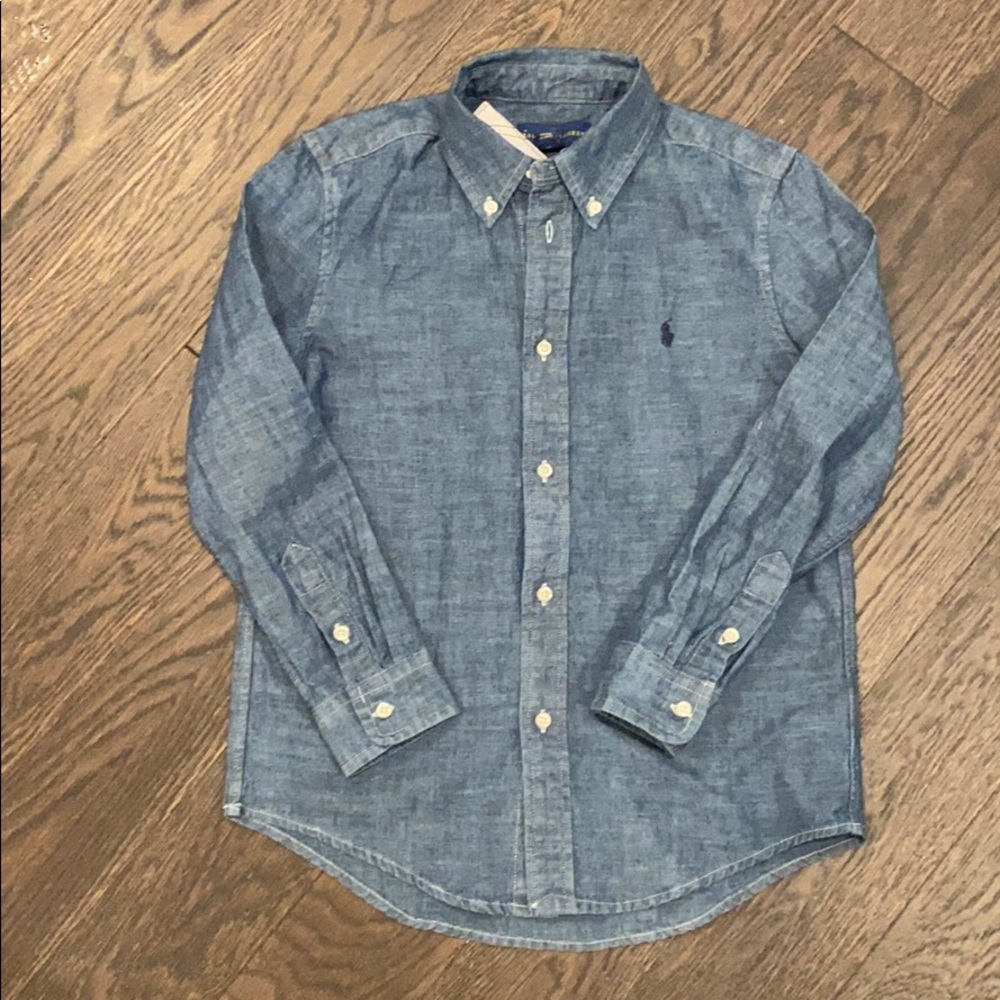 NWT boys Ralph Lauren button down